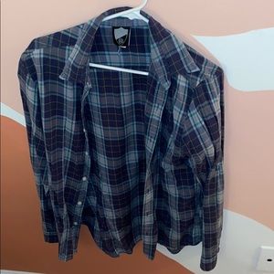 Plus button down shirt